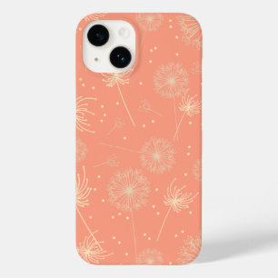 Girly Pink Floral Dandelion