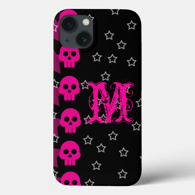 Girly Skull EMO Punk Rocker Rock IPhone 6 Case (Verso)