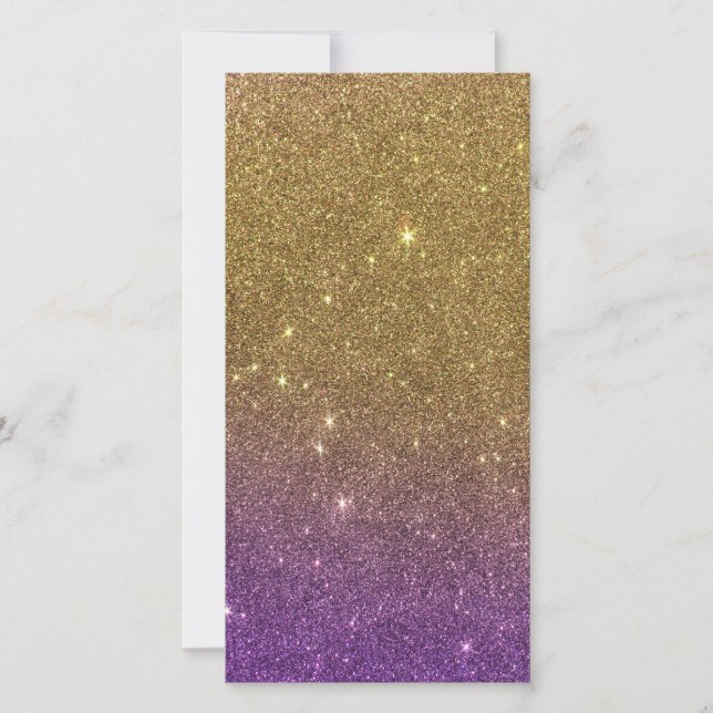 Girly Trendy Faux Gradient Glitter (Frente)