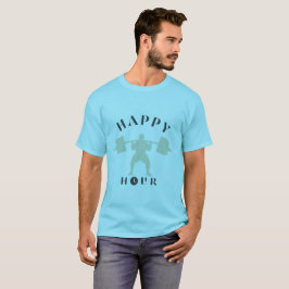 Giro Engraçado de Camiseta Feliz Hora Engraçado 