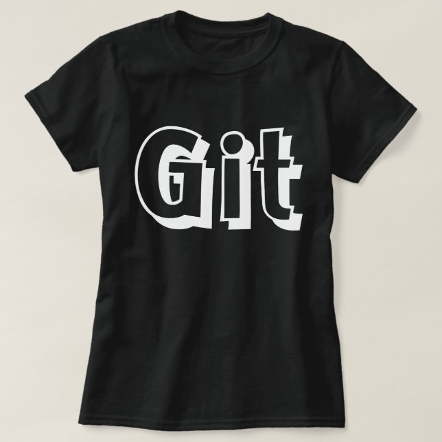 Git T-Shirt (Frente do Design)