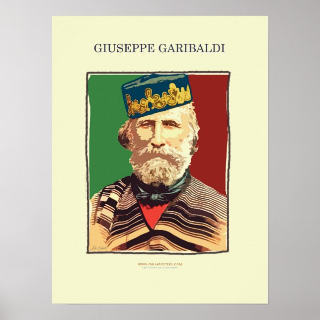Giuseppe Garibaldi Poster (Frente)