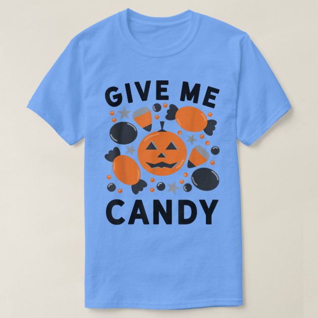 Give Me Candy Tank Top - Halloween Tank Top - Tric (Frente do Design)