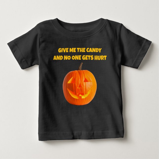 Give Me The Candy Baby T-Shirt (Frente)