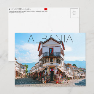 Gjirokastër, Albânia Cartão Postal de Viagem