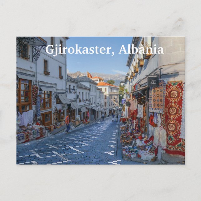 Gjirokaster, cartão postal da Albânia (Frente)