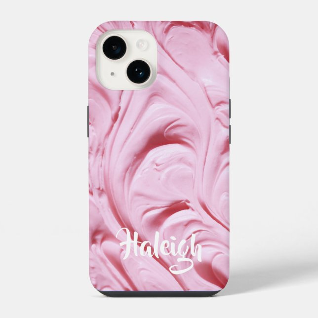 Glacé rosa personalizado (Verso)