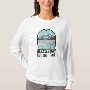 Glacier Bay National Park Alaska Vintage T-Shirt