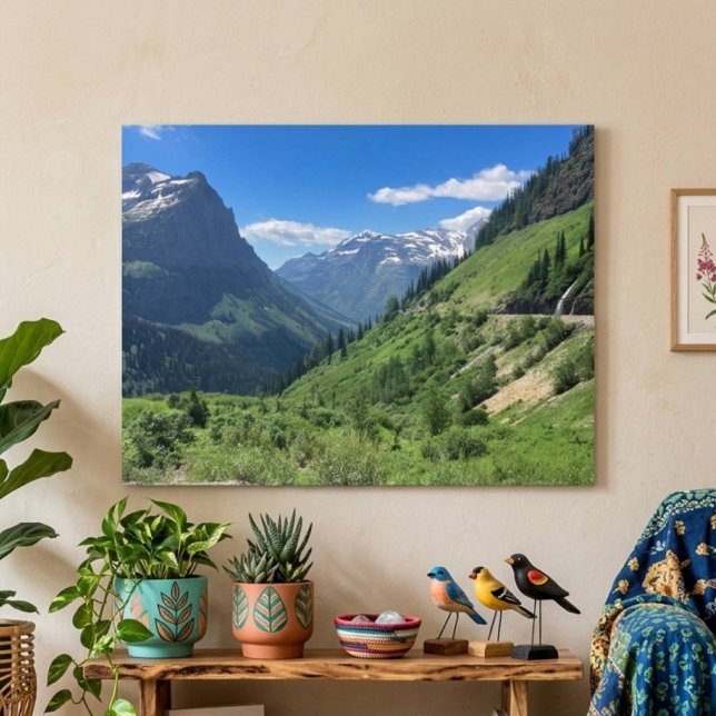 Glacier National Park, Poster da paisagem de Monta (Criador carregado)