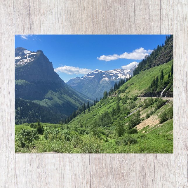 Glacier National Park, Poster da paisagem de Monta (Criador carregado)