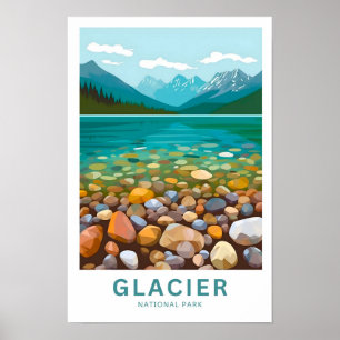 Glacier National Park Viagem Impressão