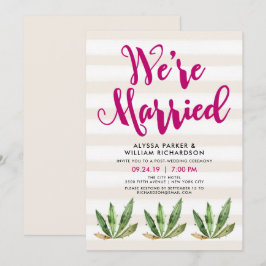 Glam Cactus | Anúncio de Casamento