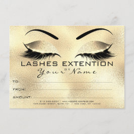 Glam Eyebrow Lashes Beleza Certificado de Maquiage