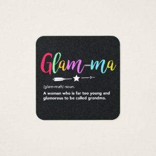 Glam-mães, vovó definição de gama