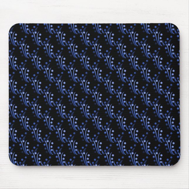 Glam Mousepad Real Azul Luxurioso (Frente)