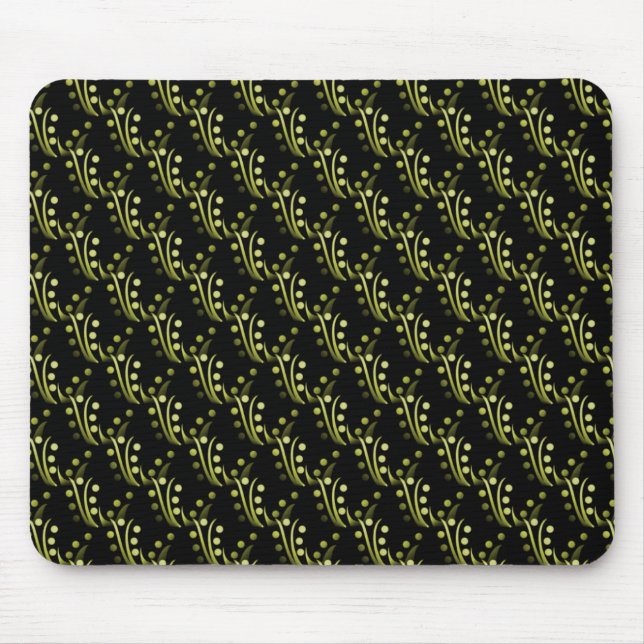 Glam Mousepad Verde-Olivura (Frente)