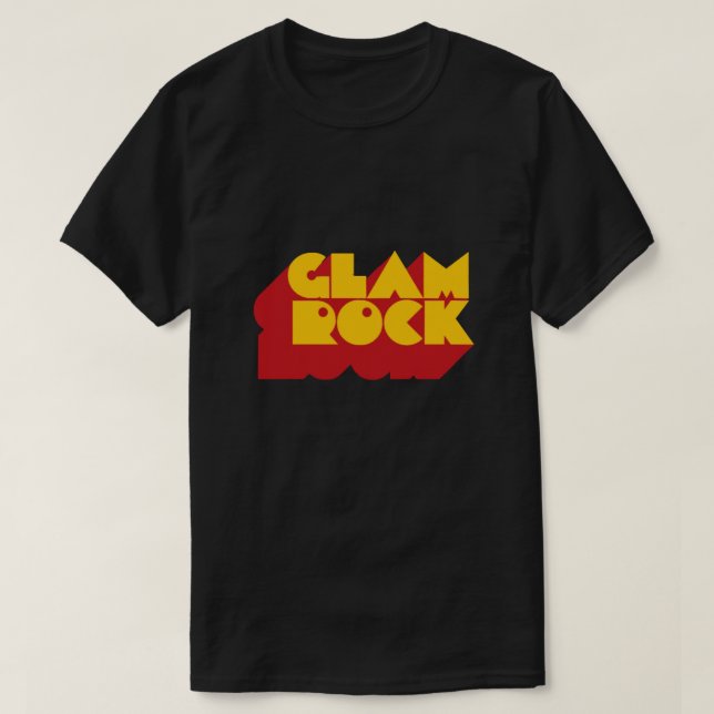 Glam Rock T-Shirt (Frente do Design)