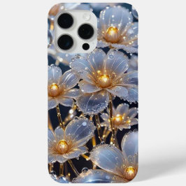 Glam Rosa Dourado Brilho Monograma Elegante Capinh