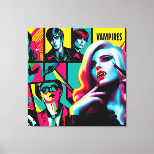 Glam Vamps Canvas