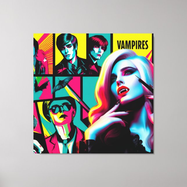 Glam Vamps Canvas (Frente)