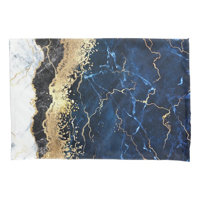 Glama Branco Azul Preto (Frente)
