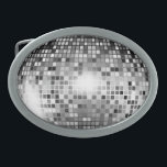 Glamor do partido Silver Disco Ball<br><div class="desc">Esta bola de disco é uma ilusão engraçada. Se quiser,  pode adicionar seu nome ou iniciais nele. Divirta-se com isso.</div>