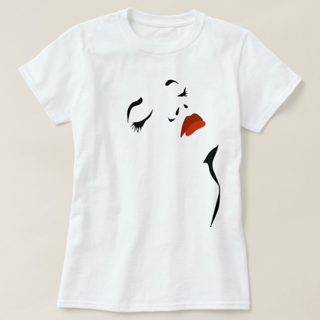 Glamor Face T-Shirt (Frente do Design)