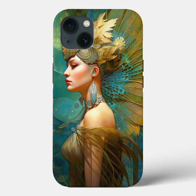 Glamourous Fairy Woman Fantasy Art (Verso)