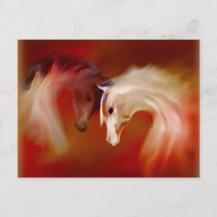 "Glass Horses" ~ Cartão postal