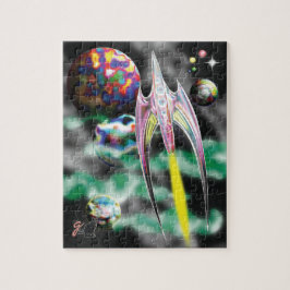 Glass Rocket Jigsee Quebra-cabeça