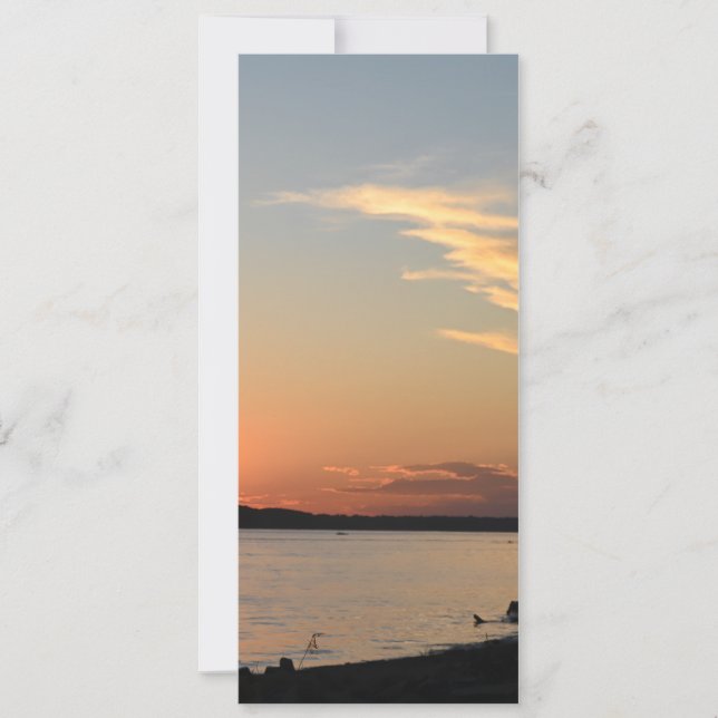 Glat Card Sunset Design (Part of collection; wrapp (Frente)