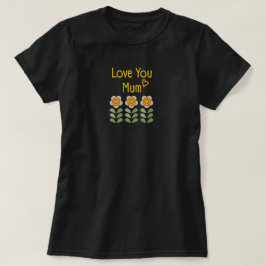 Gleam Glade - Camiseta Floral Dia de as mães