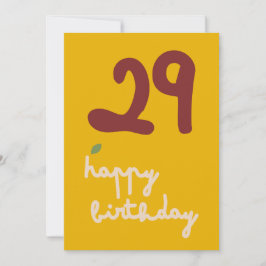 GLEAM GLADE - Cartão de Convite Floral de Aniversá