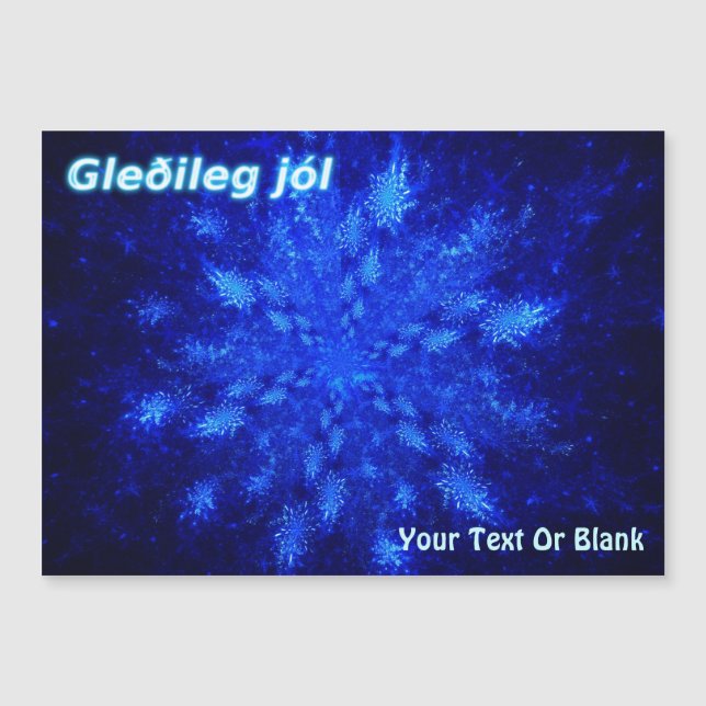 Gleðileg jól - Snowburst (Frente)