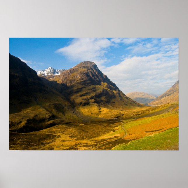 Glen Coe, Scotand Poster (Frente)