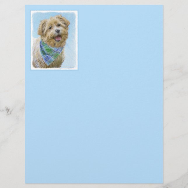 Glen of Imaal Terrier Painting - Arte Original de  (Frente)