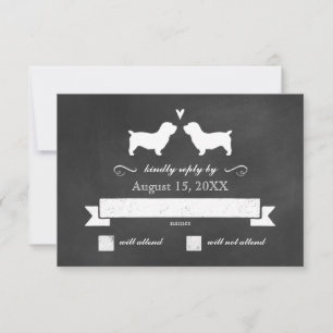 Glen of Imaal Terriers Wedding Reply RSVP