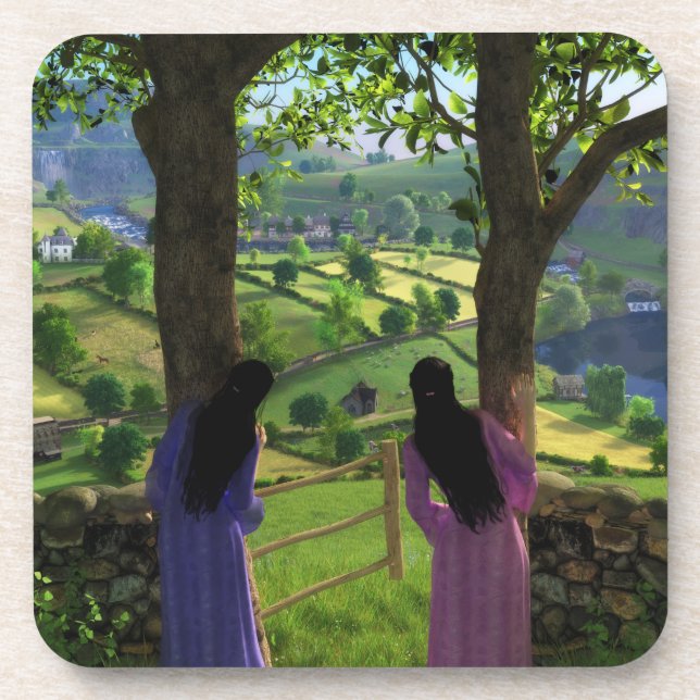 Glen of the Twins Cork Porta copos (Frente)