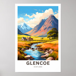 Glencoe Scotland Viagem Impressão