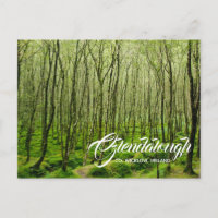 Glendalough, County Wicklow, Irlanda Cartão postal