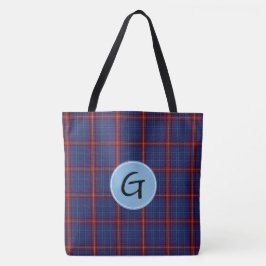 Glenn Tartan Xadrez Tote Bag