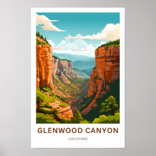 Glenwood Canyon Colorado Viagem Impressão