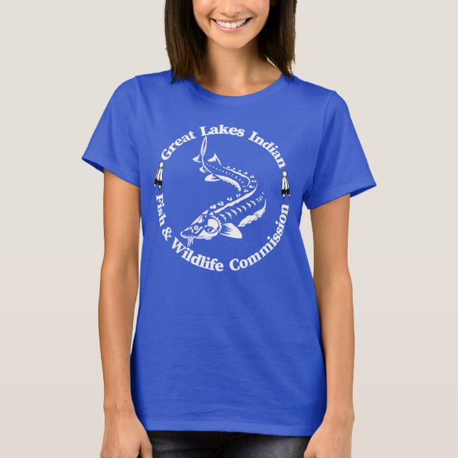 GLI-FWC - LOGO & ESCAMAS DE STURG - camiseta básic (Frente)