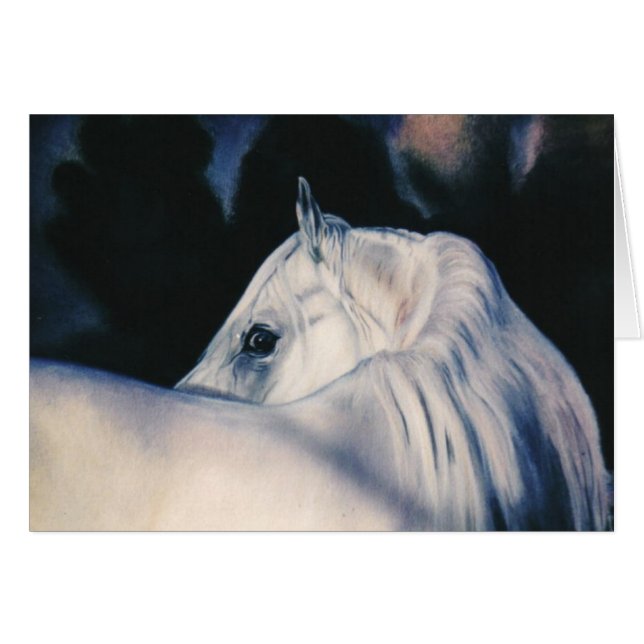 "Glimps cartão eqüino do céu" (Frente Horizontal)