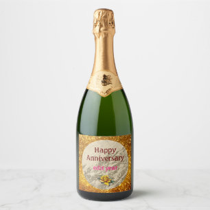 Glitor de vinho espumante Dourado de luxo Cliiz de