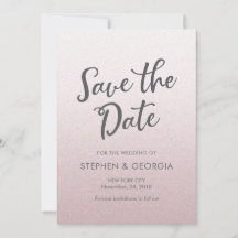 Glitor Rosa Salve nossos convites para casamento d