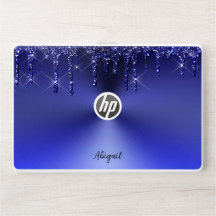 Glitter Azul Espelho de Luxo Personalizado