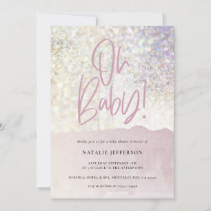 Glitter, classe de brilho oh baby! festa de chá