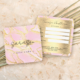 Glitter de Certificado de Presente de Folha de Our