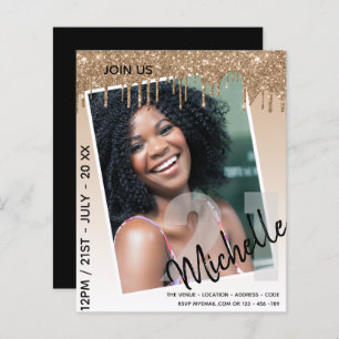 Glitter de Drivers de FOTO aniversário de 21 anos